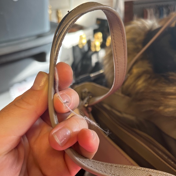 Tory Burch Gray Leather Tote Bag - Picture 5 of 5